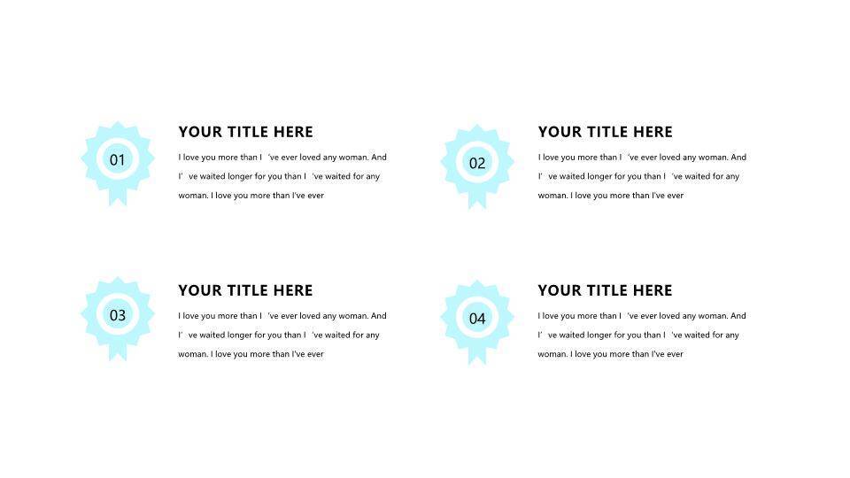 西瓜冰棍夏日动漫生活小清新美食PPT模板4