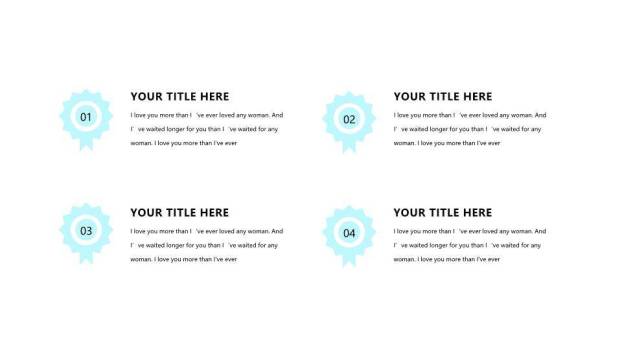 西瓜冰棍夏日动漫生活小清新美食PPT模板4