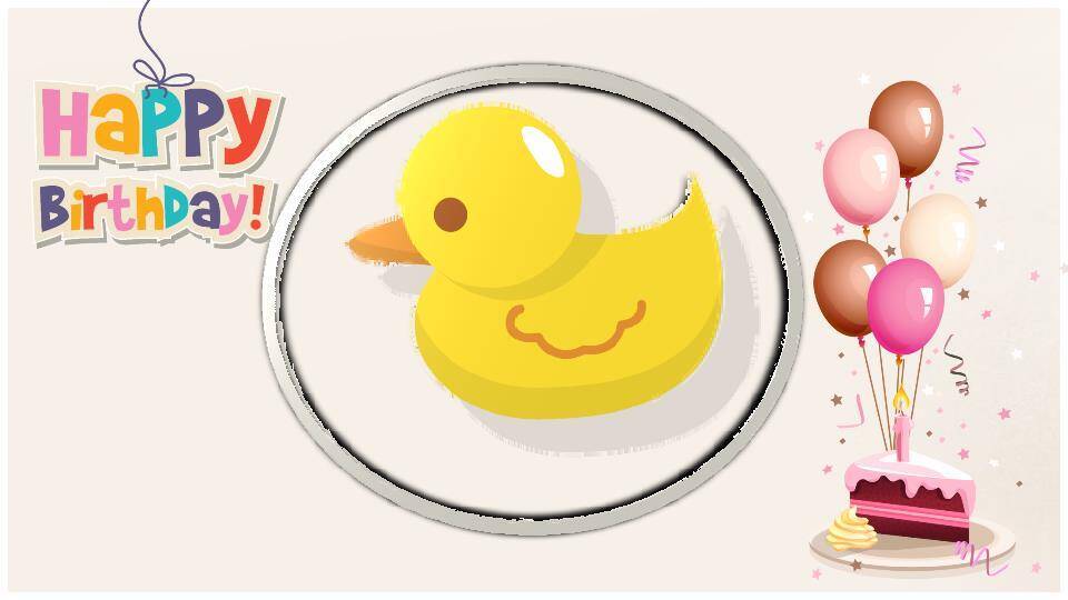 漂浮气球致童年儿童生日成长相册PPT模板2