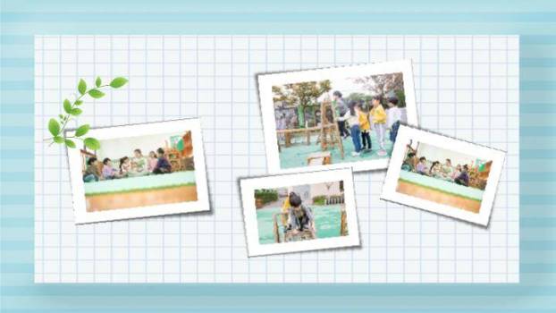 水彩手写糖果儿童生日纪念相册PPT模板5