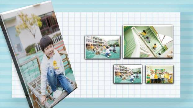 水彩手写糖果儿童生日纪念相册PPT模板6