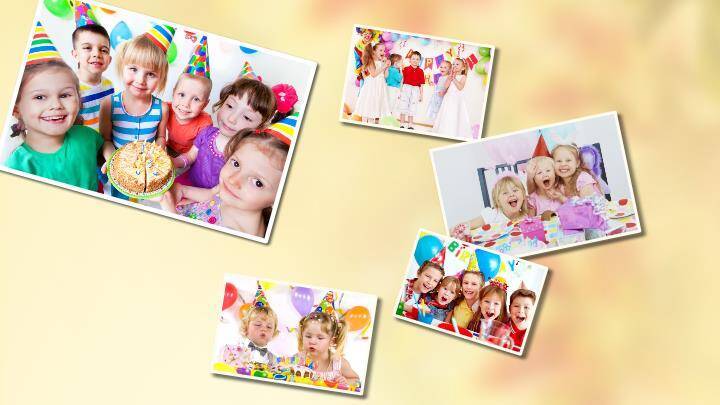 红书贺岁温馨生日贺卡PPT模板2