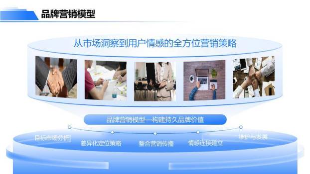 欧美杂志风团队人物介绍封面PPT模板4