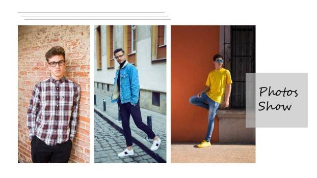 光影诗篇演员个人形象介绍PPT模板3