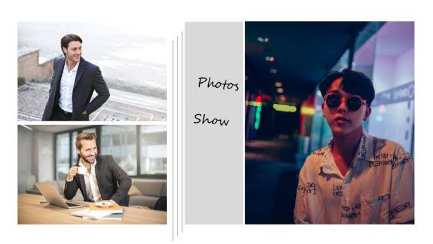 光影诗篇演员个人形象介绍PPT模板4