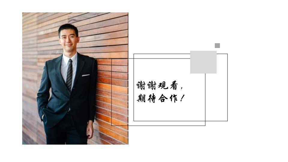 光影诗篇演员个人形象介绍PPT模板5