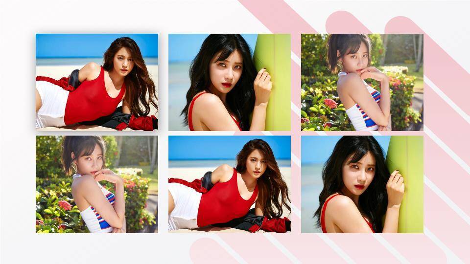 粉墨态度个性艺人介绍PPT模板6