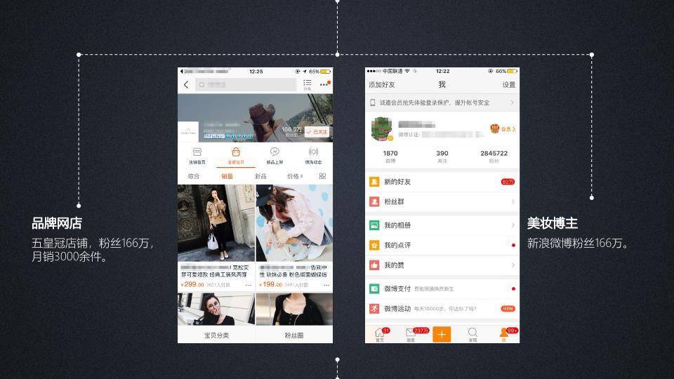 圆素浪潮多栖艺人形象介绍PPT模板3