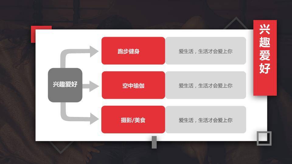 黑白序章新人演员专业介绍PPT模板1