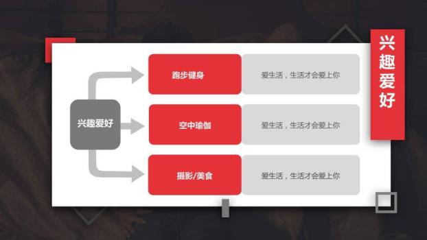 黑白序章新人演员专业介绍PPT模板1