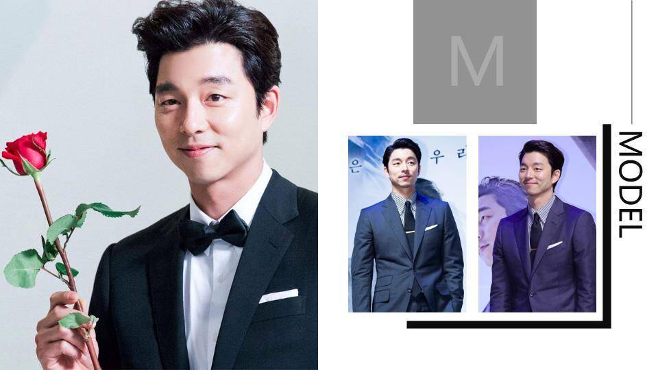 双面型录男艺人媒体曝光介绍PPT模板1