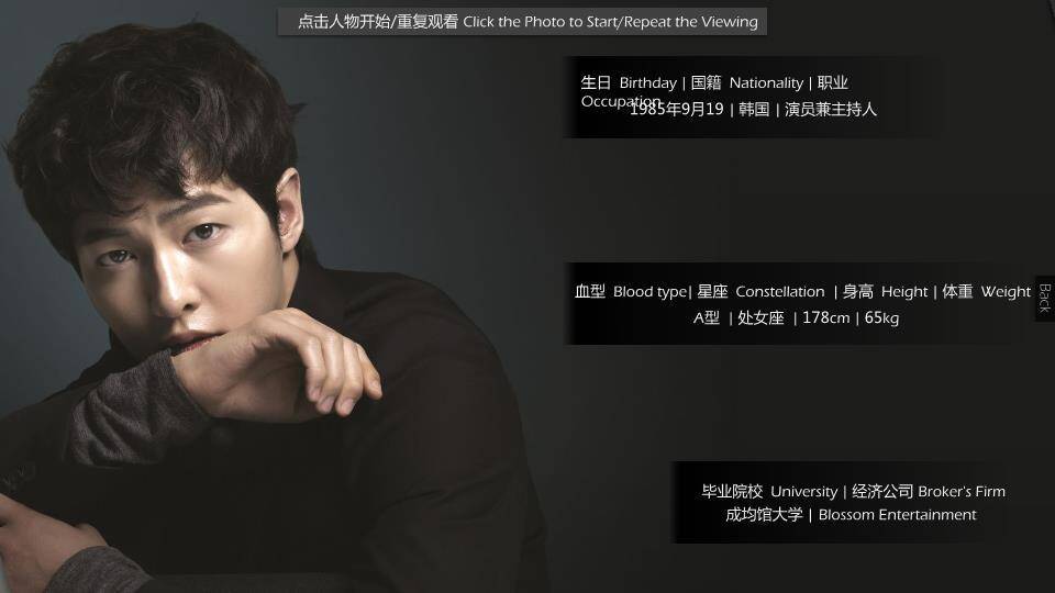 虚焦对角线演员电影感介绍PPT模板2