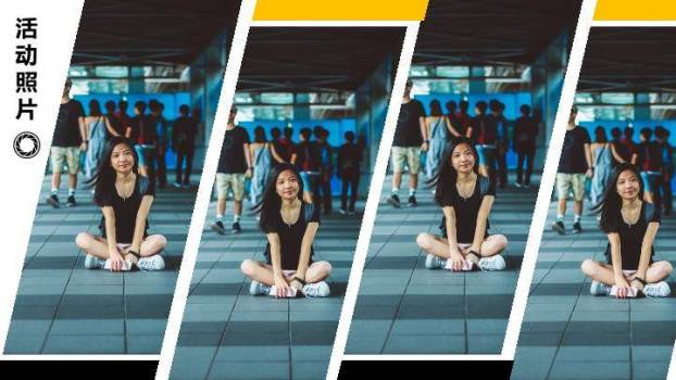 粉黛知音主持人气质介绍PPT模板4