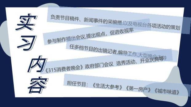 蓝野心声主持人文艺风介绍PPT模板6