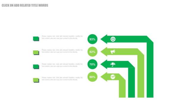 绿斜线实拍麦企业级演讲辩论PPT模板5
