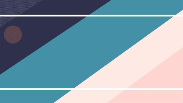 蓝色创意几何PPT背景图片0