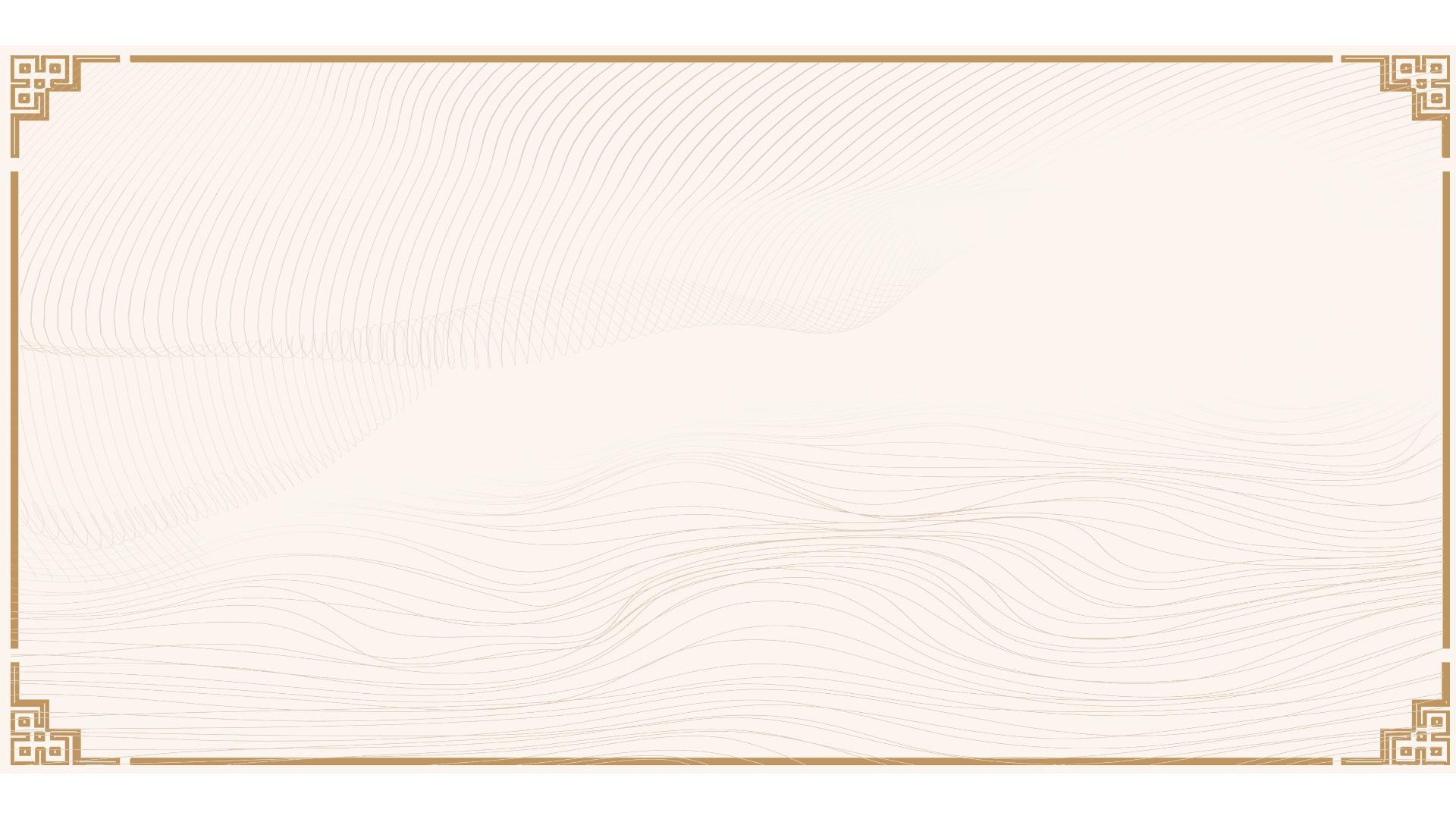 灰色中国风水墨荷花PPT背景图片0