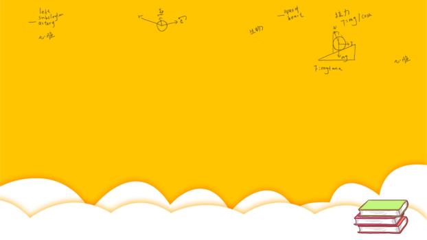 趣味数学手绘课堂PPT背景0