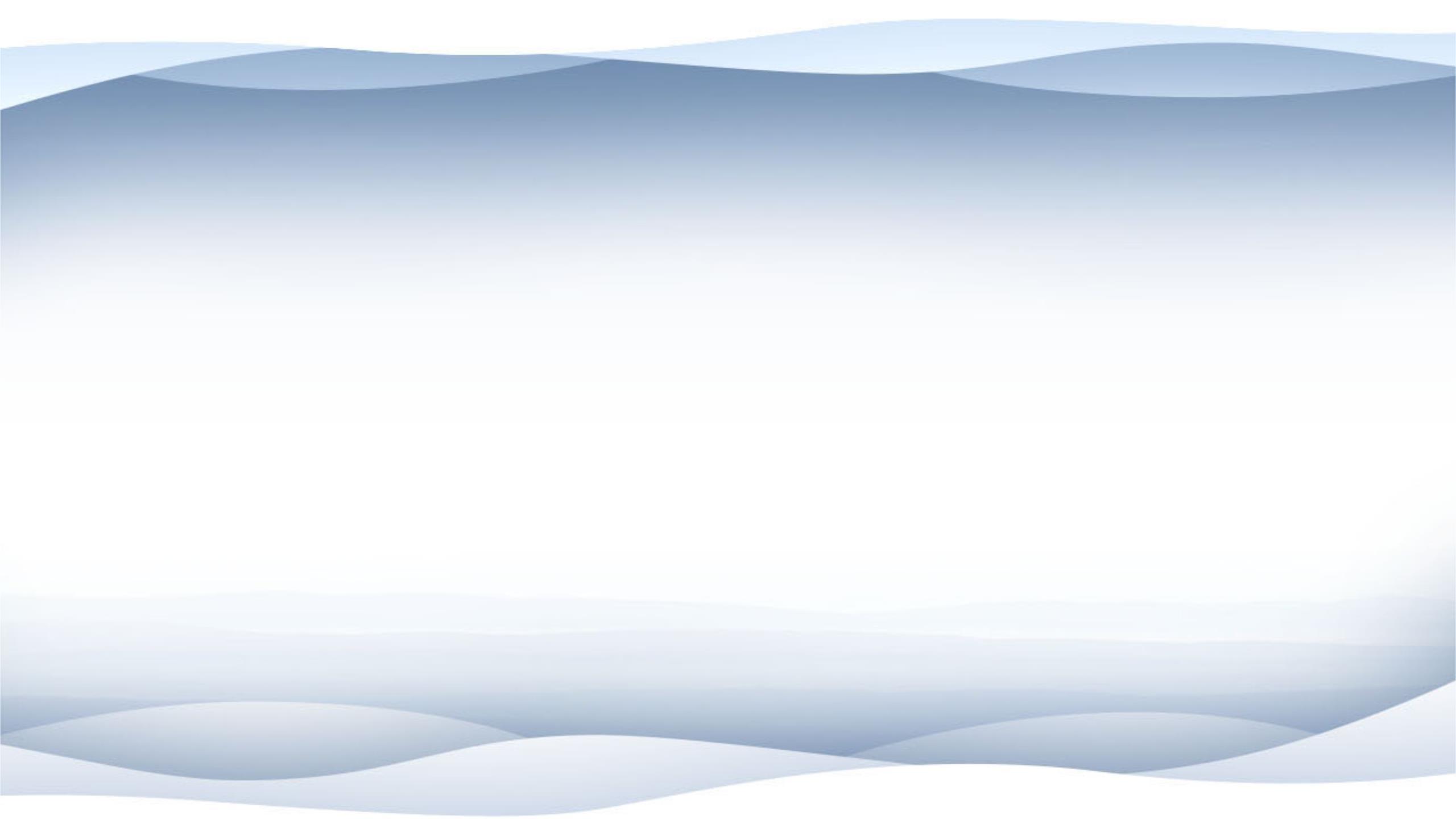 蓝色简约渐变波浪PPT背景0