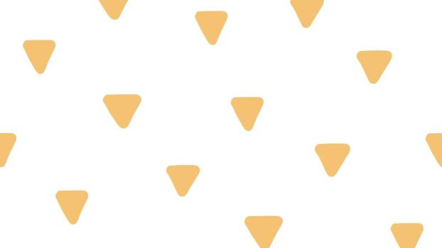 黄色卡通风格三角几何PPT背景0