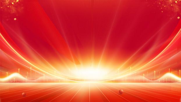 蓝色卡通风格热气球天空PPT背景0