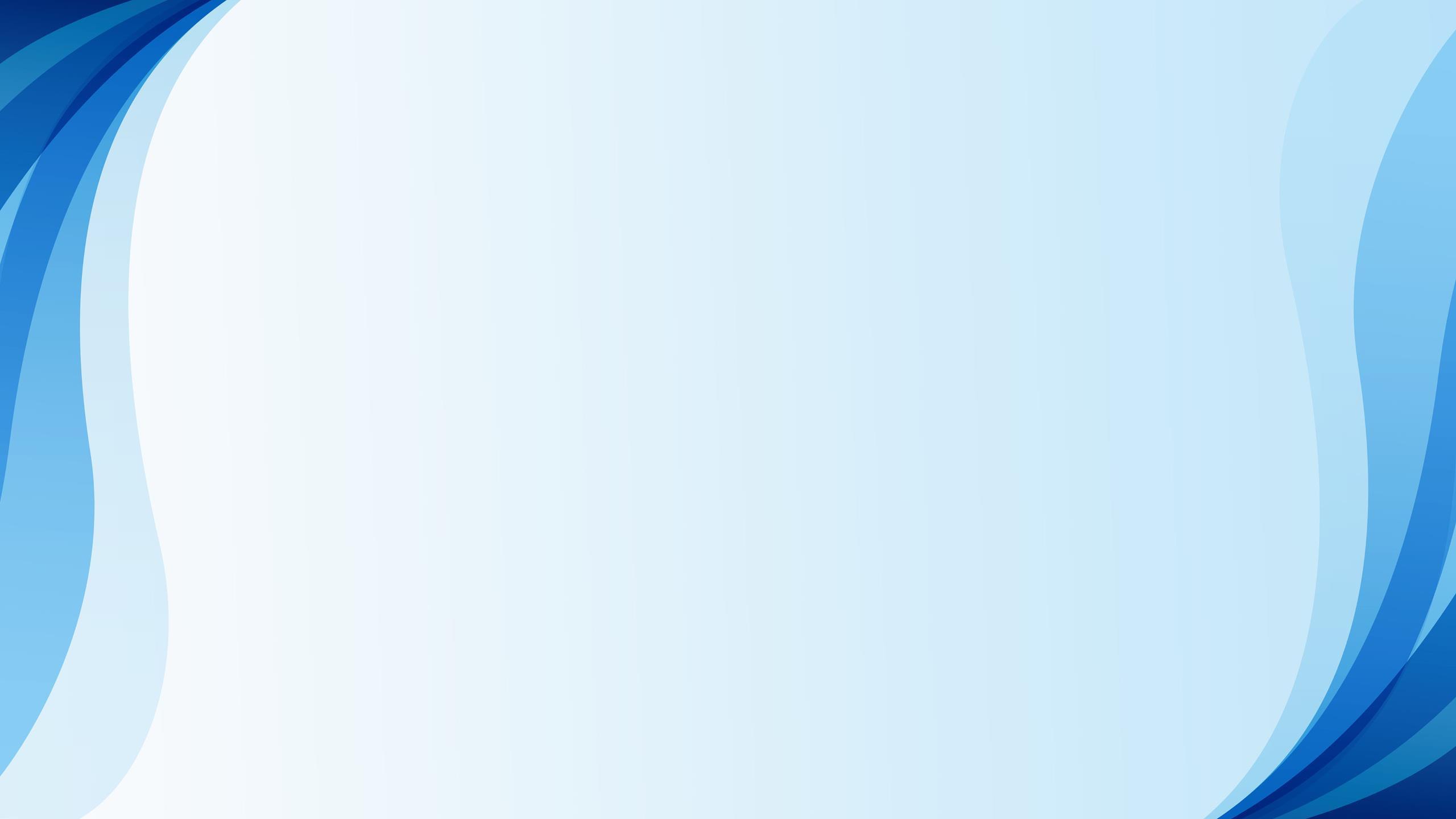 蓝色简约风格流线波浪PPT背景0