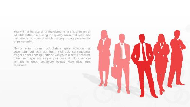 30套简约红色数据分析PPT图表6