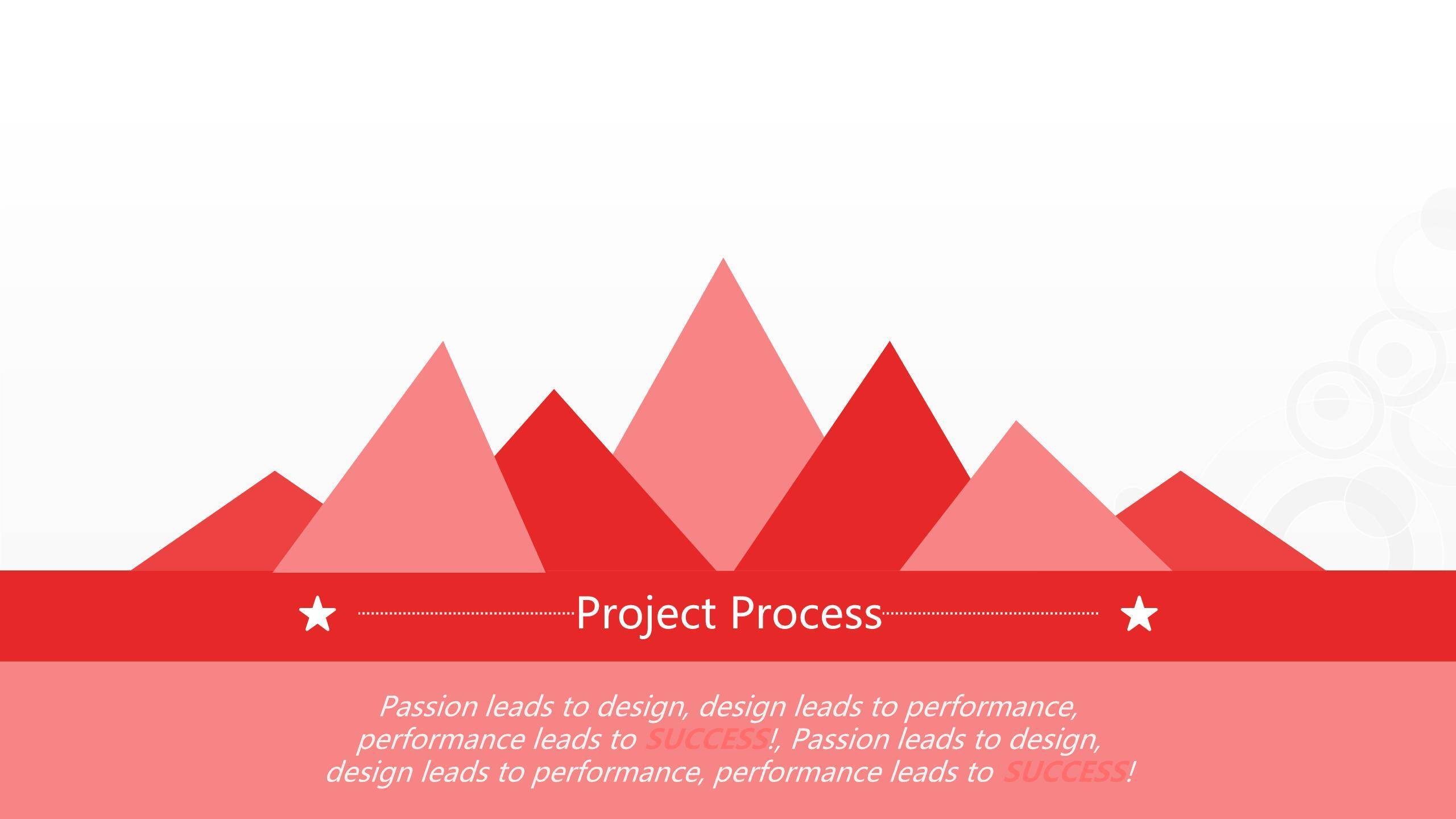 30套简约红色数据分析PPT图表7