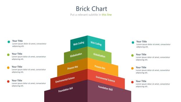 并列PPT图表模板8