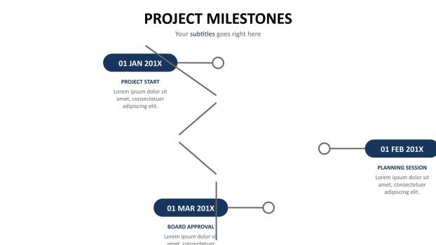 极简风格设计PPT图表模板2