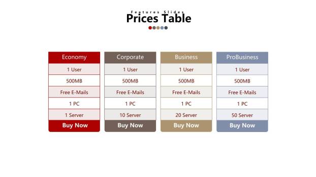 简约递进逻辑PPT图表模板6