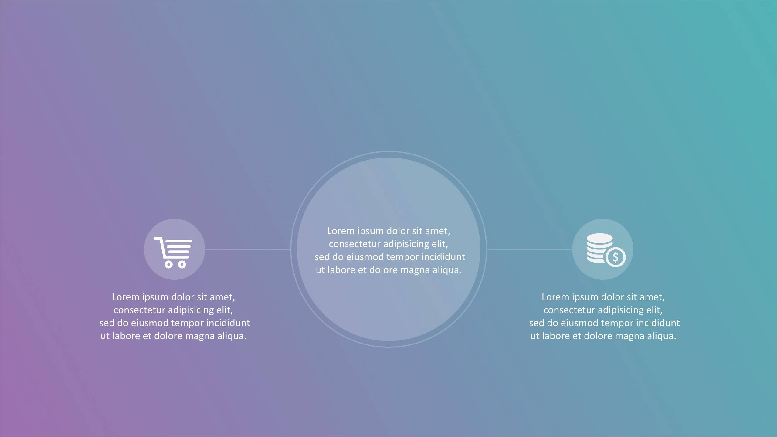 渐变ISO设计商务PPT图表模板2