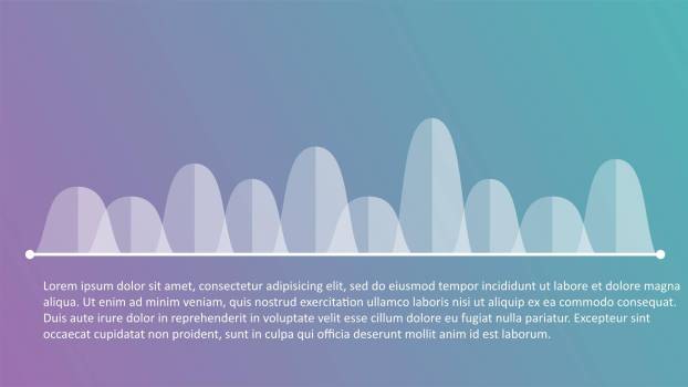 渐变ISO设计商务PPT图表模板3
