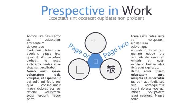 经典蓝黑PPT图表3