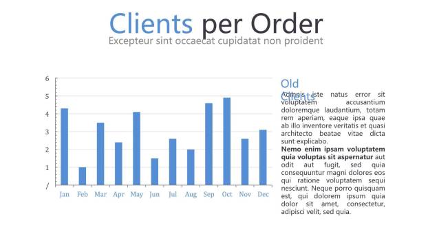 经典蓝黑PPT图表4