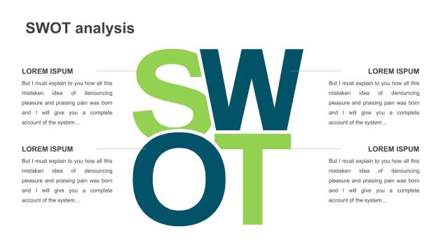 经典绿色设计商务PPT图表模板4