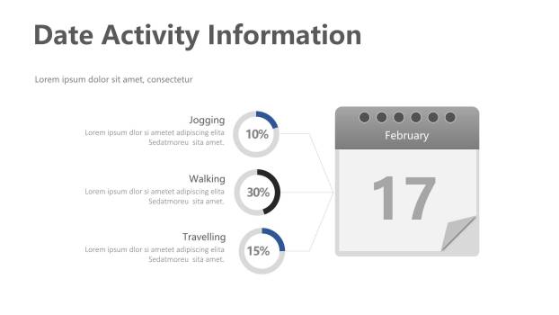 蓝黑递进并列关系PPT图表模板2