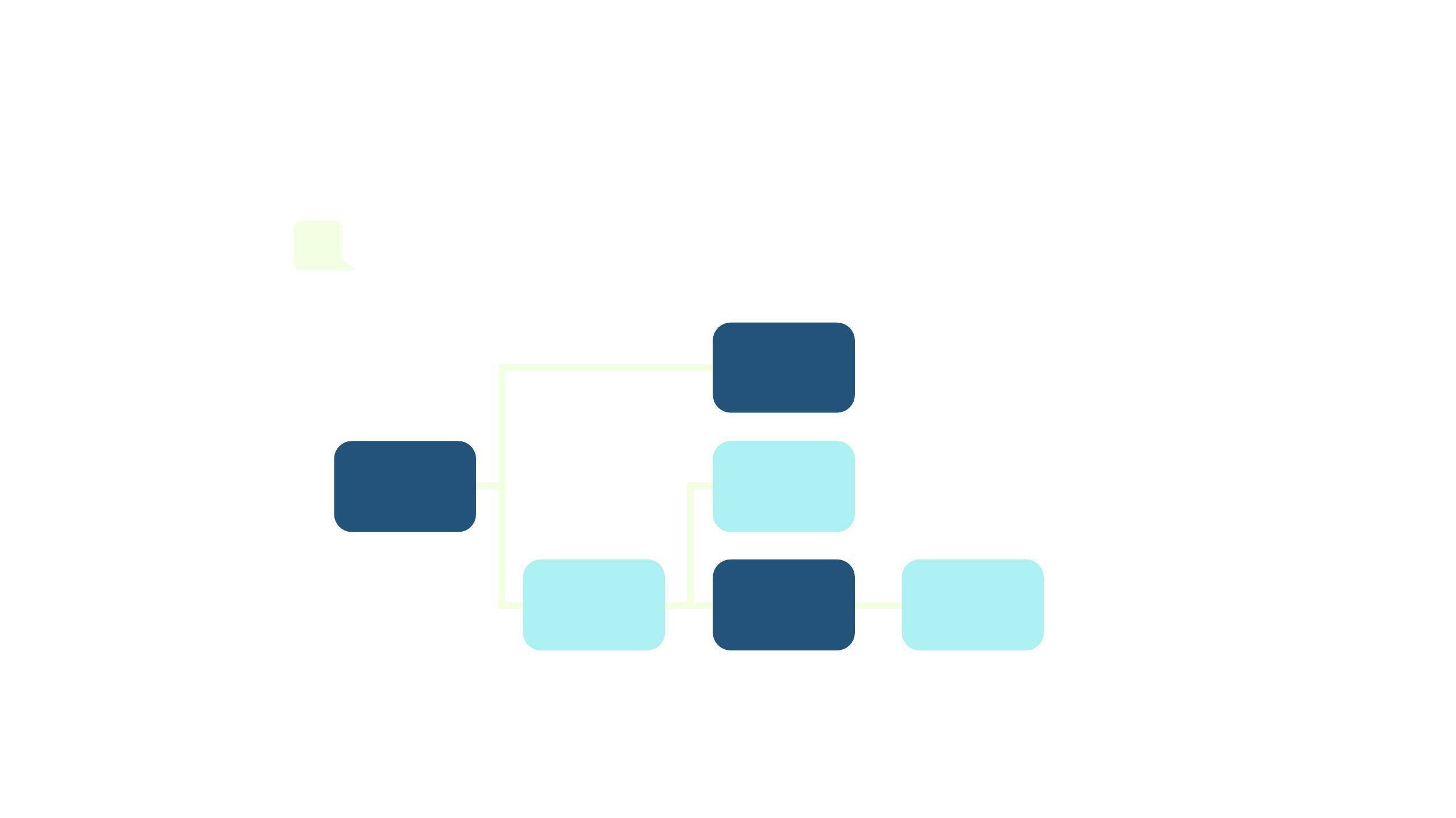 蓝色销售统计图表PPT图表模板6