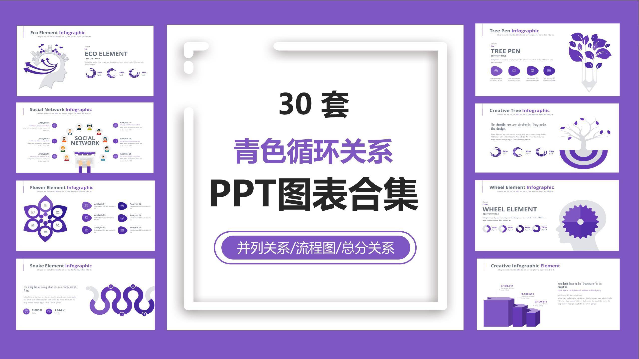 青色循环关系PPT0