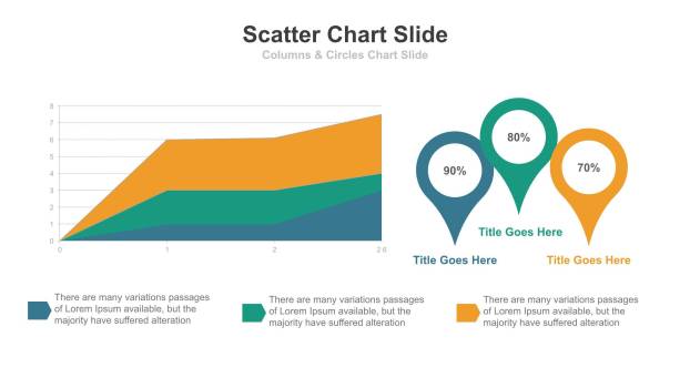 数据折线图PPT图表模板7