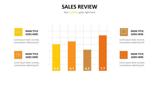 图表PPT图表模板7