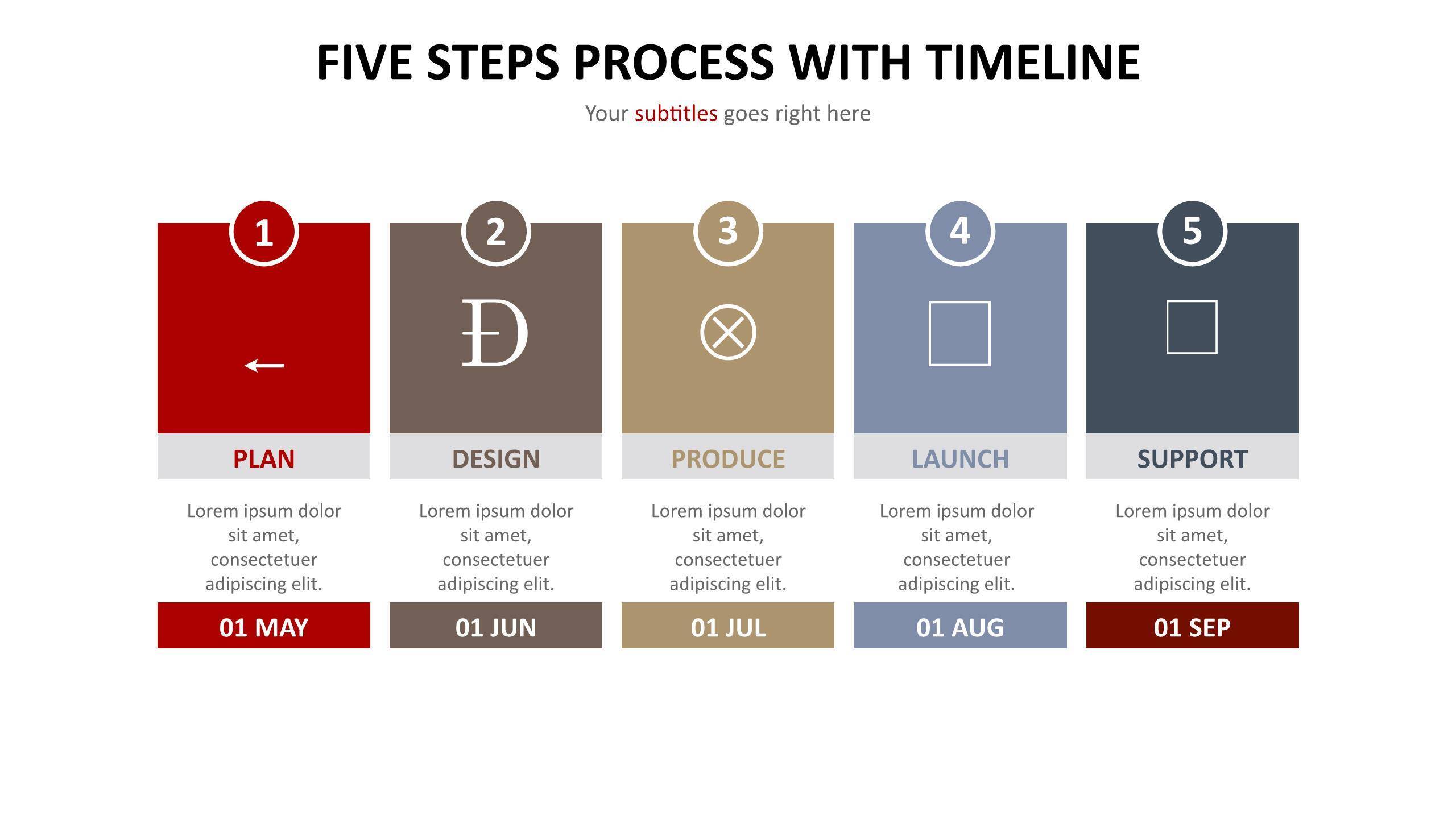 新闻纸PPT图表模板9