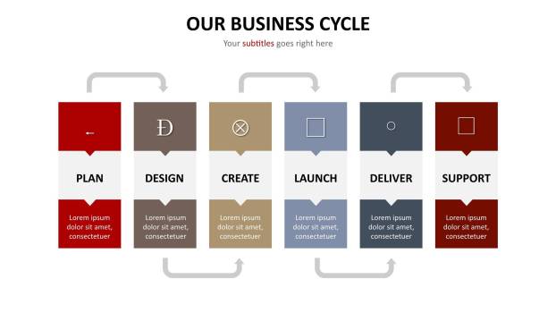 新闻纸PPT图表模板3