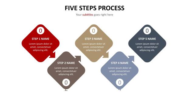 新闻纸PPT图表模板7