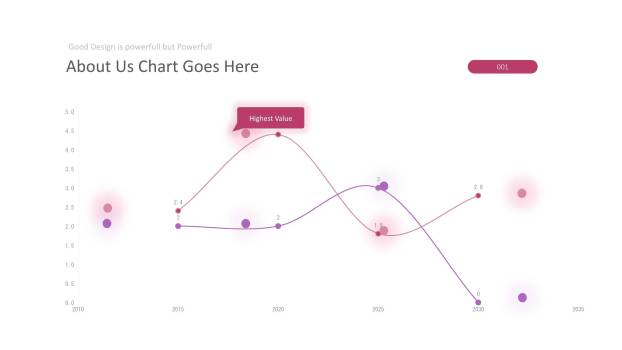 紫色可视化商务图表模板6