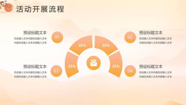 粉色温馨重阳习俗科普PPT模板4