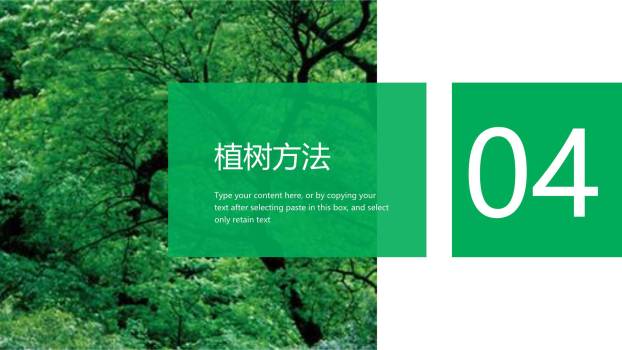 植树节策划案商务PPT模板6