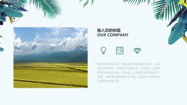 植树节班会简约风PPT模板2