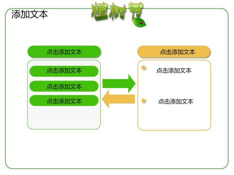 植树节科普宣传创意PPT模板5