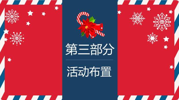 圣诞节经典商务宣传海报PPT模板7